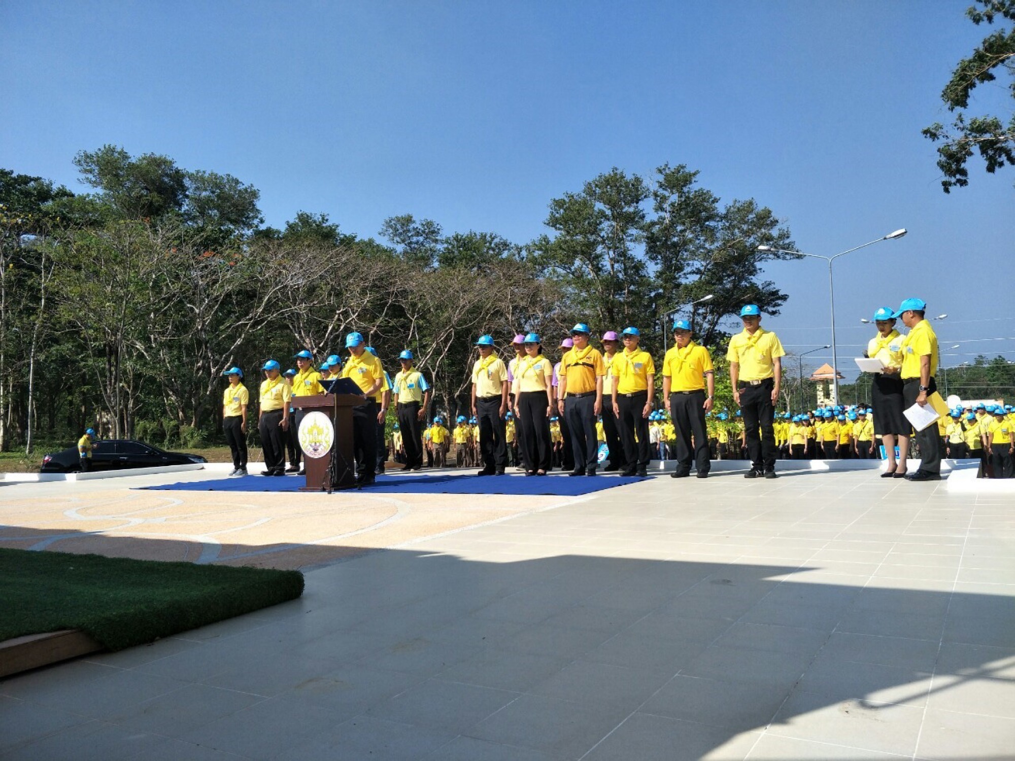 ﻿สำนักงานบังคับคดีจังหวัดระนอง เข้าร่วมกิจกรรมจิตอาสา “เราทำความดี เพื่อชาติ ศาสน์ กษัตริย์” เนื่องในวันพ่อขุนรามคำแหงมหาราช